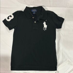 Polo by Ralph Lauren Black Polo Shirt Iconic Design